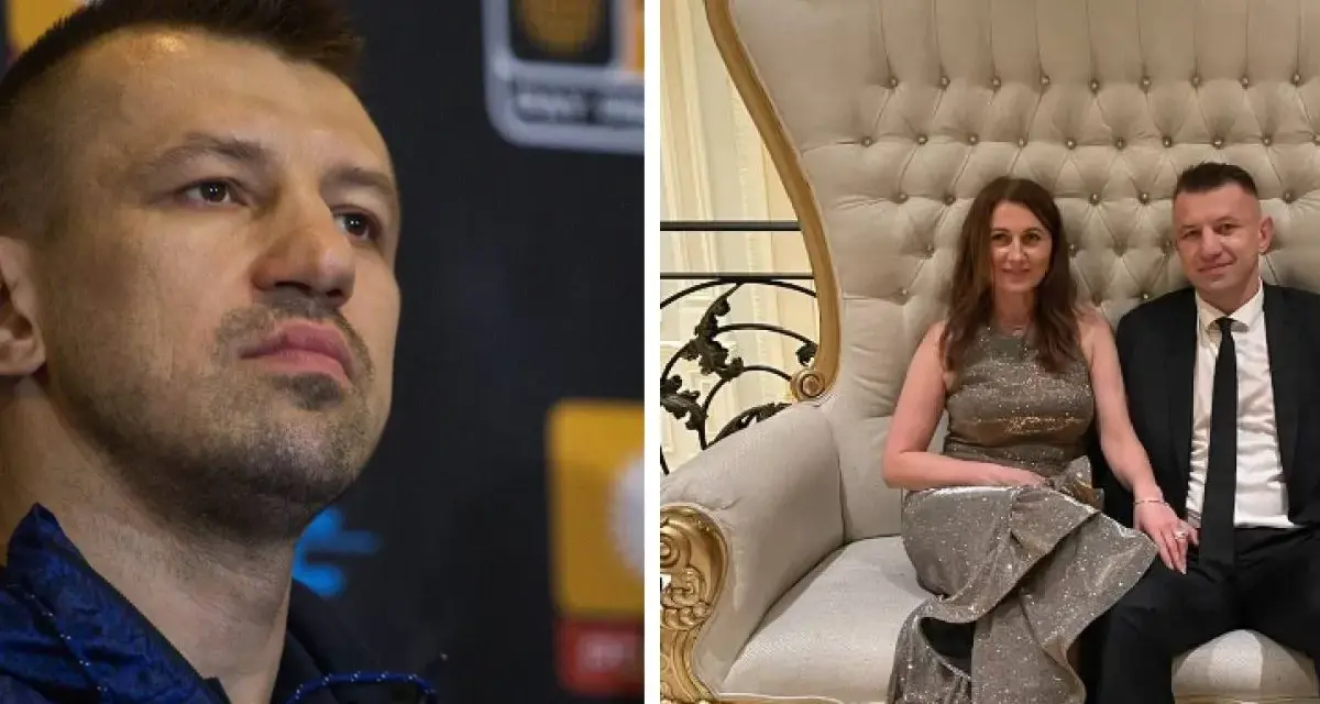 Tomasz Adamek i żona na tronie. Bokser, którego majątek budowany był latami, w eleganckim wydaniu.